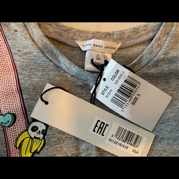 NWT Authentic LITTLE MARC JACOBS Girls Dress - Size 3 years - Picture 2 of 5